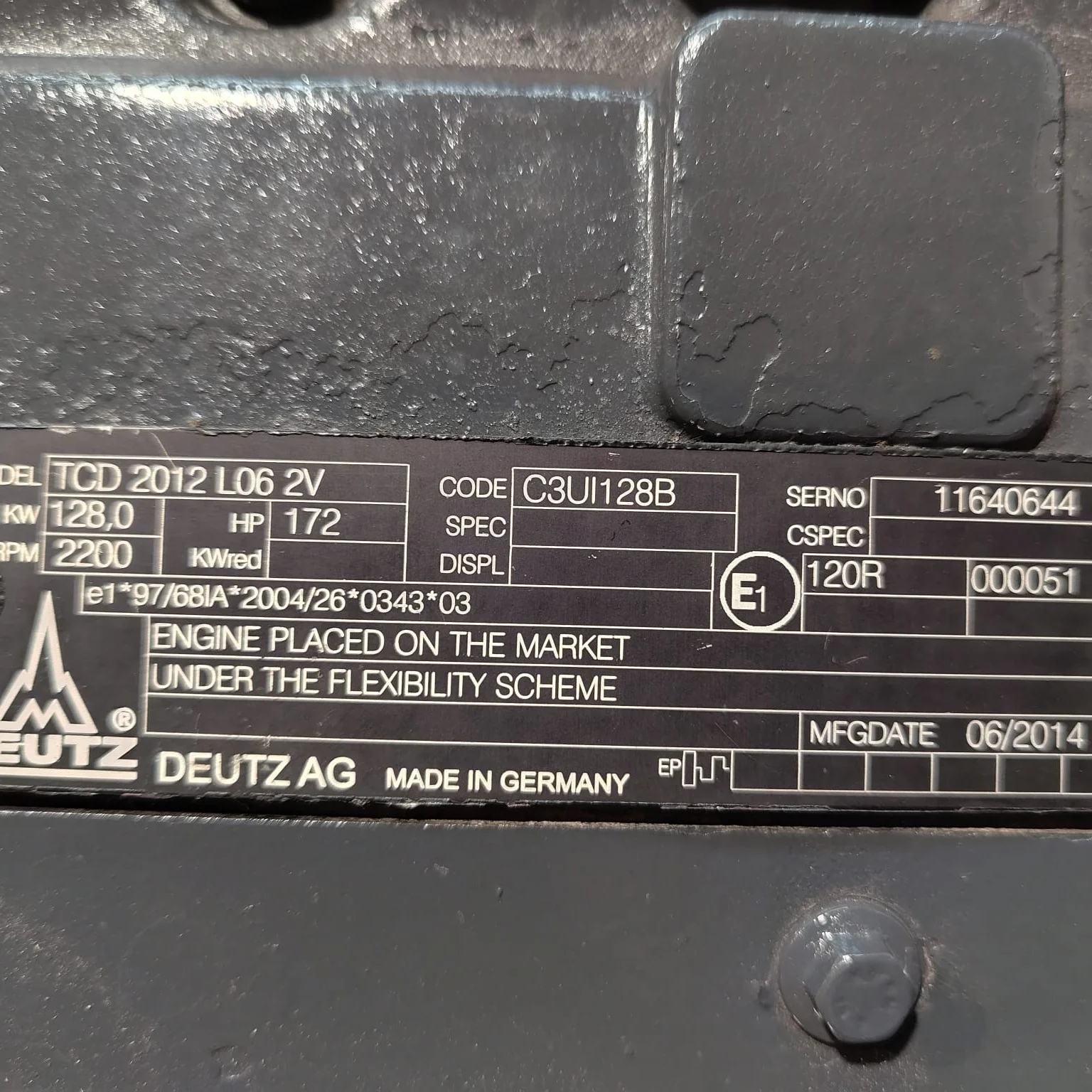 Moteur Deutz TCD2012 L06 2V Reconditionné - Image 14