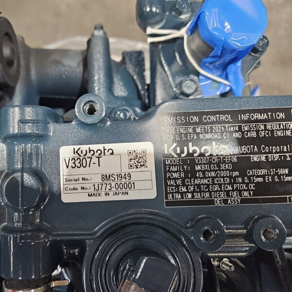 Moteur Kubota V3307CR-T Neuf - Image 5